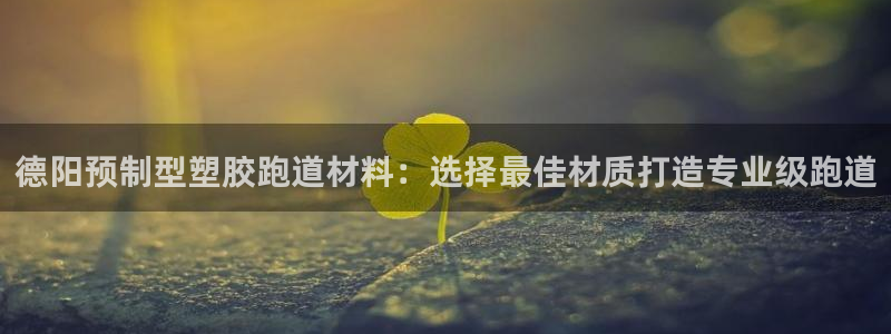 77814红足1世：德阳预制型塑胶跑道材料：选择最佳材质打造专业级跑道