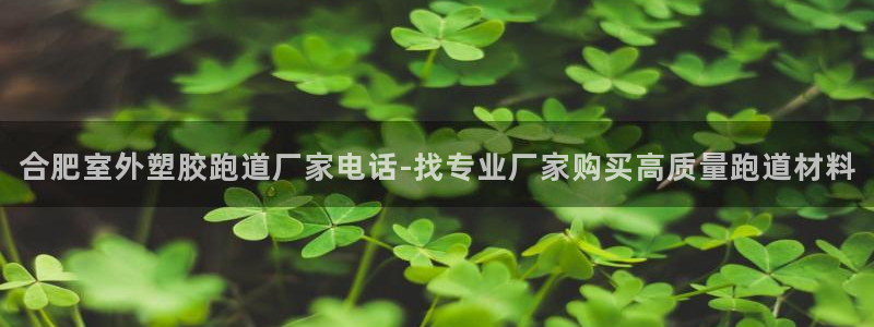 百度红足一1使用说明：合肥室外塑胶跑道厂家电话-找专业厂家购买高质量跑道材料