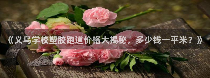 红足一1世：《义乌学校塑胶跑道价格大揭秘，多少钱一平米？》