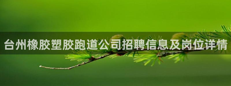 红足一1世手机版新皇冠：台州橡胶塑胶跑道公司招聘信息及岗位详情