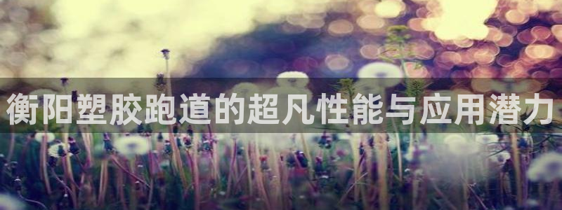 777814红·足一世比分篮球：衡阳塑胶跑道的超凡性能与应用潜力