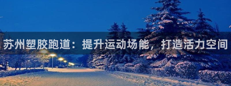 红足1世官网：苏州塑胶跑道：提升运动场能，打造活力空间
