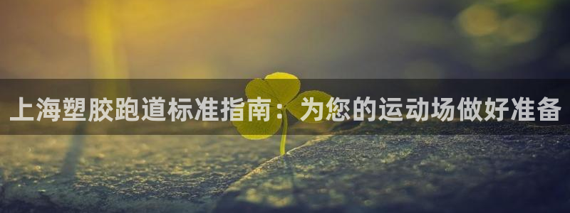 红足一1世66814新宝：上海塑胶跑道标准指南：为您的运动场做好准备