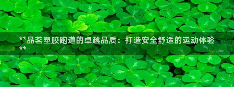 百度红足一1使用说明：**品茗塑胶跑道的卓越品质：打造安全舒适的运动体验
**