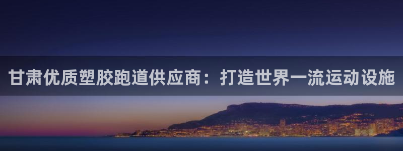 百度红足一1是什么样子的：甘肃优质塑胶跑道供应商：打造世界一流运动设施