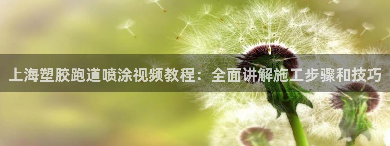 红足一1世比分球探：上海塑胶跑道喷涂视频教程：全面讲解施工步骤和技巧