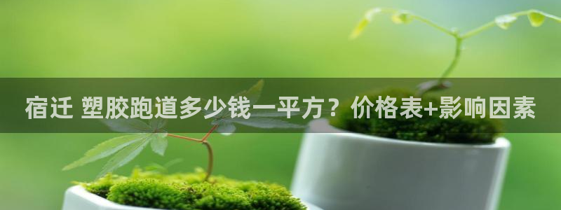 红足1世1站：宿迁 塑胶跑道多少钱一平方？价格表+影响因素