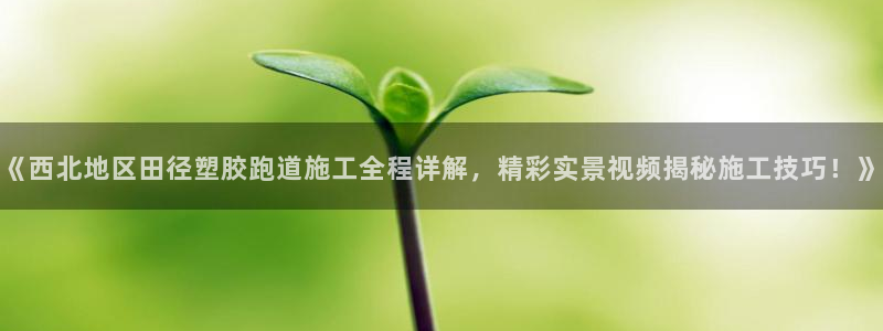 红姐现场直播开奖记录：《西北地区田径塑胶跑道施工全程详解，精彩实景视频揭秘施工技巧！》