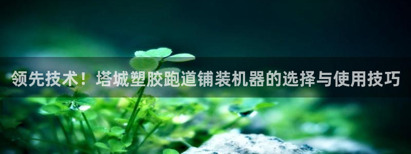 红足体育网：领先技术！塔城塑胶跑道铺装机器的选择与使用技巧